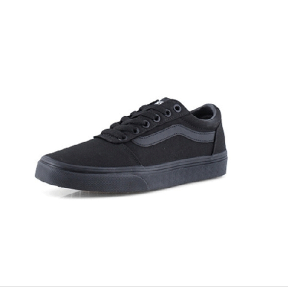 Vans Other - size 8 Vans black lace up running shoes men